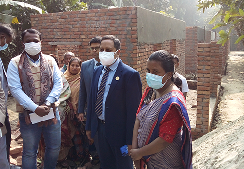 বোয়ালমারীর ৩২২ গৃহহীন পরিবার পাচ্ছে মুজিববর্ষের উপহার 
