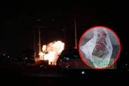 ট্রাফিক বক্সের সামনে রাখা বোমা বিস্ফোরণ ঘটিয়ে নিষ্ক্রিয়