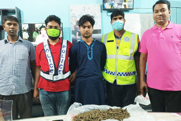 কুড়িগ্রামে মাদকসহ মাদক ব্যবসায়ী আটক