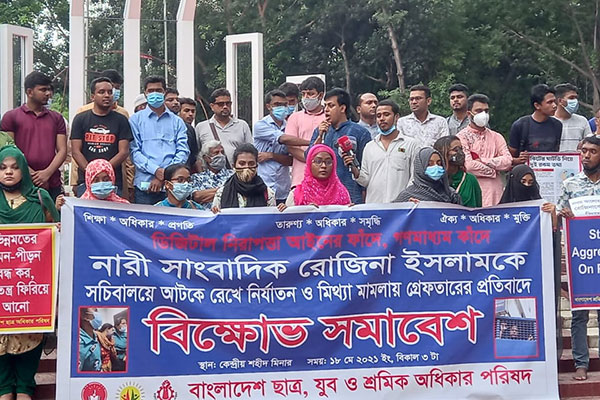 অন্য সাংবাদিকদের মনে ভয় ঢুকাতেই রোজিনাকে হেনস্তা: নূর 

