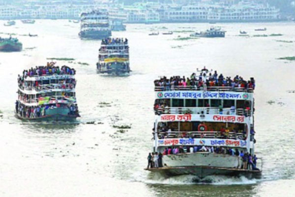 সংবাদ সম্মেলনে যাত্রীবাহী লঞ্চ চালুর দাবি