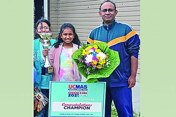 কানাডায় আলো ছড়াচ্ছে বাংলাদেশি অধরা