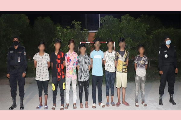 কিশোর গ্যাং পাটালী ও অ্যালেক্স ইমন গ্রুপের ১১ সদস্য আটক
