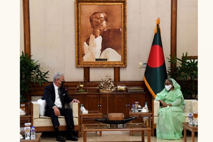 প্রধানমন্ত্রীর সঙ্গে ইউএনজিএ’র প্রেসিডেন্ট ভলকান বজকির সৌজন্য সাক্ষাৎ

