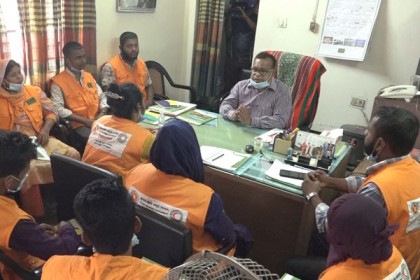 ঘূর্ণিঝড় ‘ইয়াস’র প্রভাবে জানমালের ক্ষতি কমাতে বরিশাল প্রস্তুতি সভা
