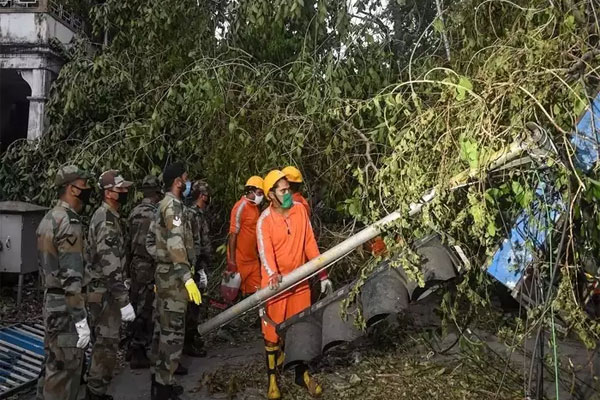 ইয়াস মোকাবিলায় পশ্চিমবঙ্গে সেনা মোতায়েন