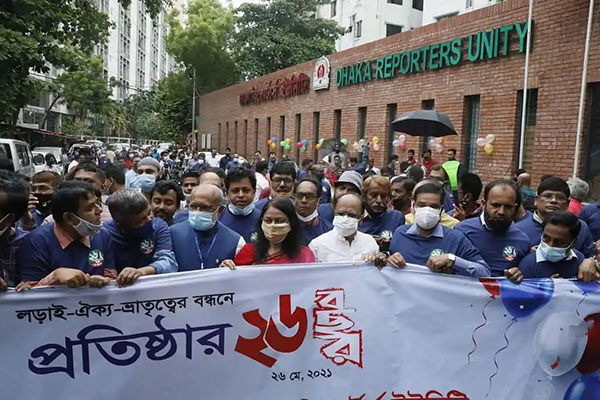 'অনাকাঙ্ক্ষিত ঘটনা গণমাধ্যম ও রাষ্ট্রের মাঝে দূরত্ব সৃষ্টি করবে না'

