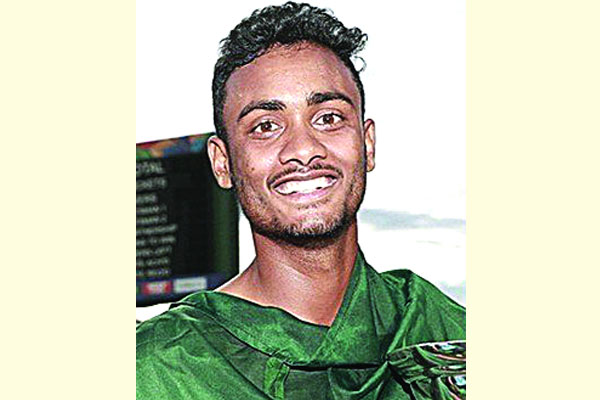 শরিফুলের অভিষেক