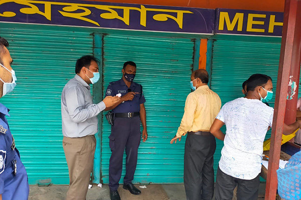 কোয়ারেন্টাইন সেন্টারে নিম্নমানের খাবার সরবরাহ, হোটেল সিলগালা