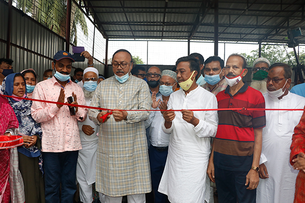 রাসিকের বর্জ্য ব্যবস্থাপনায় সেকেন্ডারি ট্রান্সফার স্টেশন উদ্বোধন