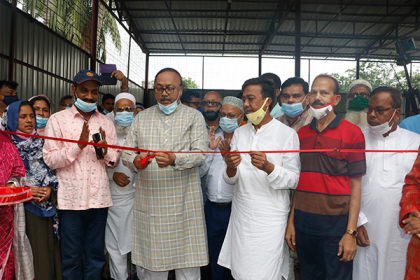 রাসিকের বর্জ্য ব্যবস্থাপনায় সেকেন্ডারি ট্রান্সফার স্টেশন উদ্বোধন