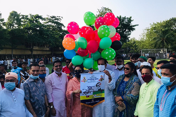 চট্টগ্রামে বঙ্গবন্ধু জাতীয় গোল্ডকাপ ফুটবল টুর্নামেন্ট উদ্বোধন