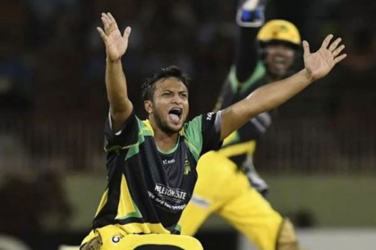 সিপিএল: জ্যামাইকা তালাওয়াসে সাকিব