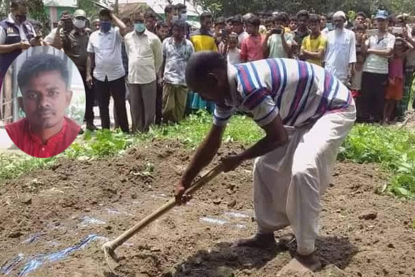 ময়নাতদন্তের জন্য ৪২ দিন পর কবর থেকে মাহফুজের লাশ উত্তোলন