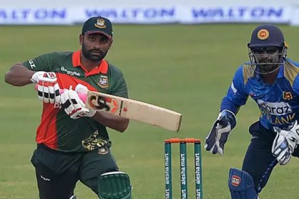 ১০০ ভাগ নিশ্চিত আমার ব্যাটে বল লাগেনি : তামিম