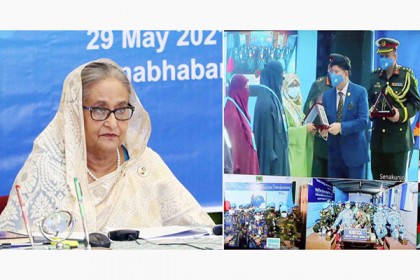 বাংলাদেশ বিশ্বের যে কোন প্রান্তে শান্তি প্রতিষ্ঠায় প্রস্তুত: প্রধানমন্ত্রী 

