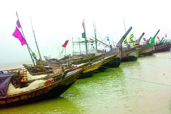 রায়পুরের মেঘনায় মিলছে না ইলিশ
