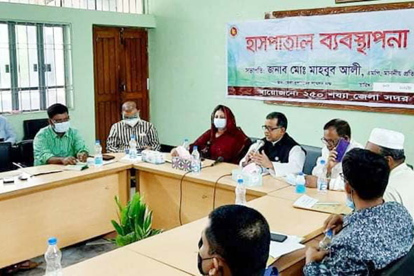হাসপাতাল ভবন নির্মাণে অনিয়ম, ব্যবস্থা নেওয়ার আশ্বাস বিমান প্রতিমন্ত্রীর