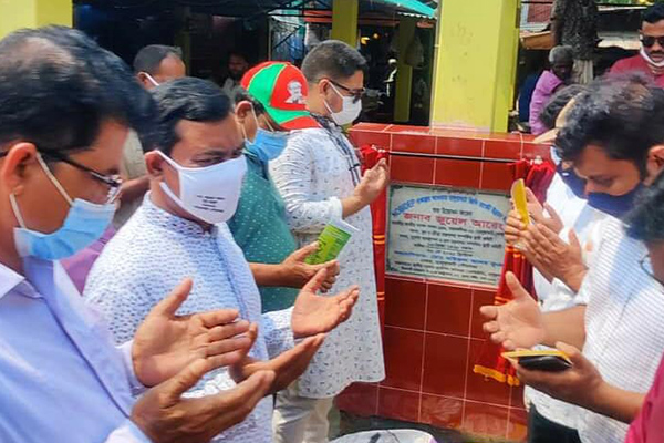 হালুয়াঘাটে উন্নয়ন কাজের উদ্বোধন