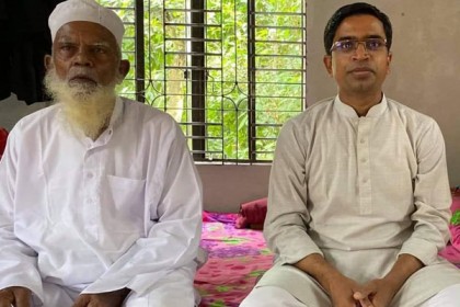 পিতা হারালেন ঢাকা মহানগর দক্ষিণ আওয়ামী লীগের দপ্তর সম্পাদক রিয়াজ 