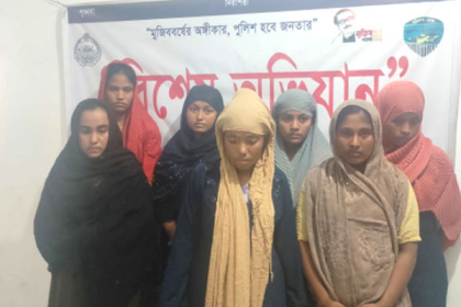 ভাসানচর থেকে পালিয়ে আসা তিন দালালসহ আরও ১৩ রোহিঙ্গা আটক