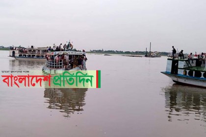 বাংলাবাজার-শিমুলিয়া রুটে লঞ্চ চলাচল শুরু