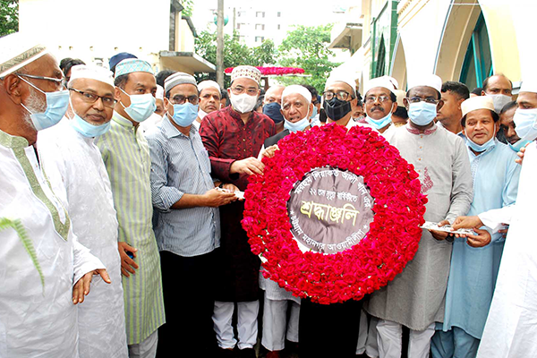 লিয়াকত আলী খানের মৃত্যুবার্ষিকীতে নগর আওয়ামী লীগের শ্রদ্ধা 

