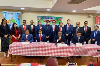 নিউইয়র্কে ‘টি-২০ ক্রিকেট টুর্নামেন্ট’র উদ্বোধন ৭ জুন 