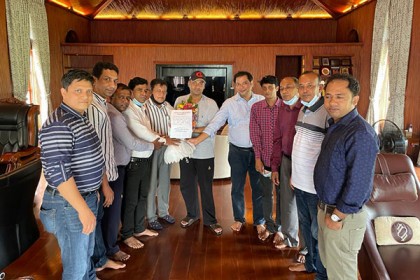 সায়েম সোবহান আনভীরকে ক্রাইম রিপোর্টার্স অ্যাসোসিয়েশনের শুভেচ্ছা