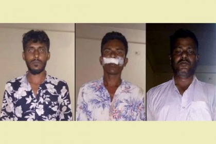 গণপরিবহনে চাঁদাবাজিতে বাধা দেওয়ায় পুলিশের ওপর হামলা, আটক ৩
