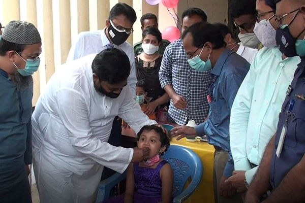 টাঙ্গাইলে ভিটামিন এ প্লাস ক্যাম্পেইনের উদ্বোধন