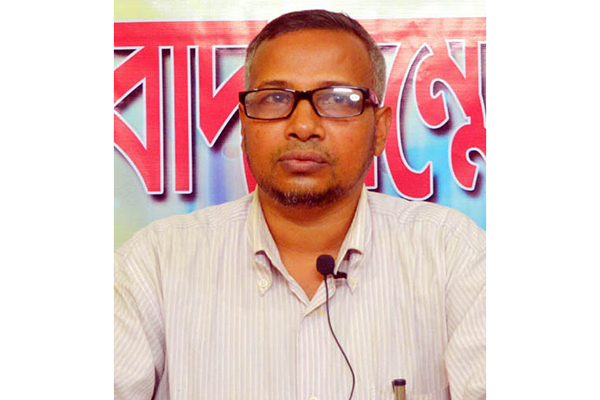 উপজেলা চেয়ারম্যানের বিরুদ্ধে শ্রমিকলীগ নেতার সংবাদ সম্মেলন