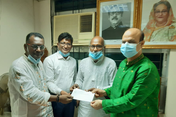 প্রধানমন্ত্রীর অনুদান পেলেন লোকশিল্পী সৈয়দ নূরুল আউয়াল