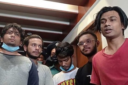এলএসডি মাদক মামলায় রিমান্ড শেষে ৫ শিক্ষার্থী কারাগারে