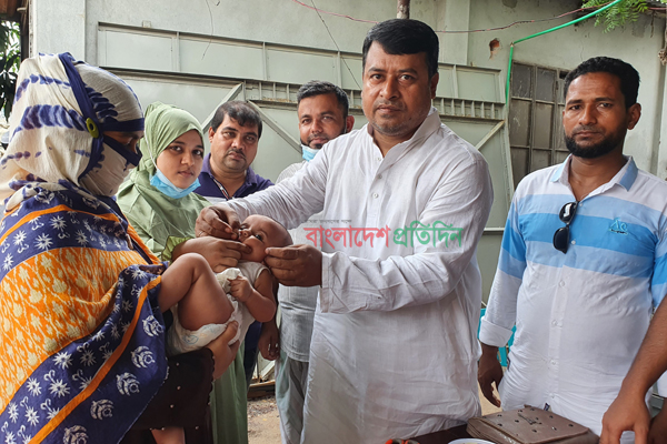 সিদ্ধিরগঞ্জের জাতীয় 'ভিটামিন-এ প্লাস' ক্যাম্পেইন অনুষ্ঠিত