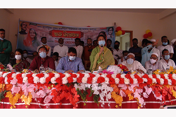 গাজীপুরের কাপাসিয়া ইউনিয়ন পরিষদের নতুন ভবন উদ্বোধন 