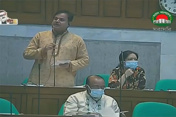 প্রশাসনের নির্ভরতা কমাতে হবে: সংসদে এমপি মোশাররফ

