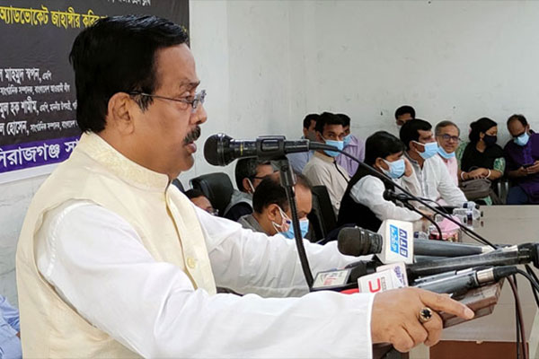 বিএনপি নির্বাচন থেকে সরে গিয়ে গণতন্ত্রকে প্রশ্নবিদ্ধ করতে চায়: নানক