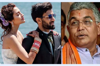 হিন্দুদের বোকা বানিয়ে সিঁদুর পরে ভোট নিয়েছেন নুসরাত, বিস্ফোরক মন্তব্য দিলীপের