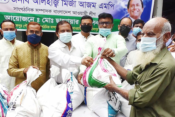 শেখ হাসিনার নেতৃত্বে আওয়ামী লীগ মানবিক রাজনৈতিক দল: মির্জা আজম 

