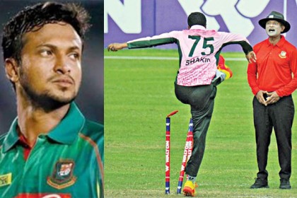 সাকিব শাস্তি পেলেও আম্পায়ারিং নিয়ে প্রশ্ন, তদন্তে বিসিবি