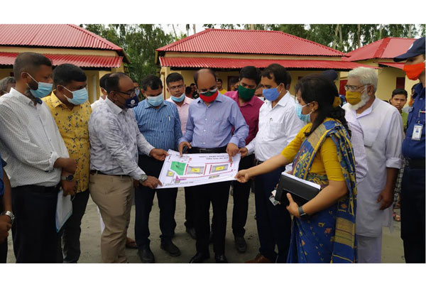 কুড়িগ্রামে আশ্রয়ণ প্রকল্পের আওতায়
ঘর পাচ্ছে ৯০ গৃহহীন পরিবার