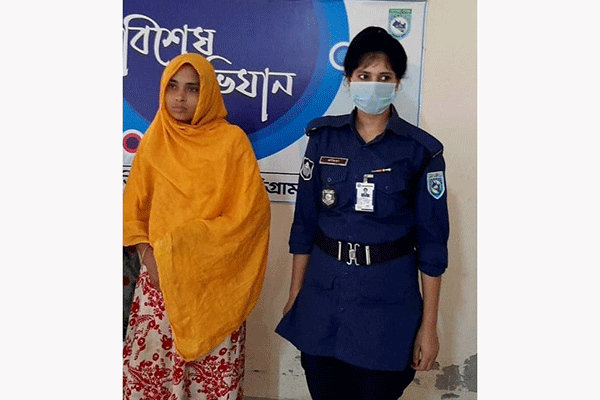 কুড়িগ্রামে স্বর্ণ চুরির অভিযোগে গৃহকর্মী আটক