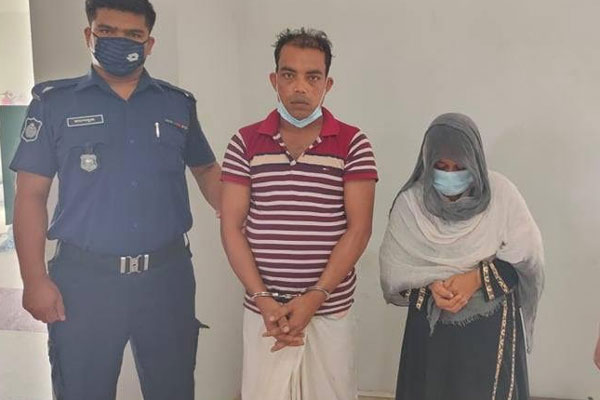 আখাউড়ায় জাল টাকাসহ স্বামী-স্ত্রী আটক