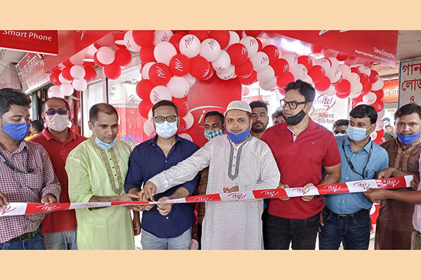 আইটেলের দুইটি ব্র্যান্ড আউটলেটের যাত্রা শুরু