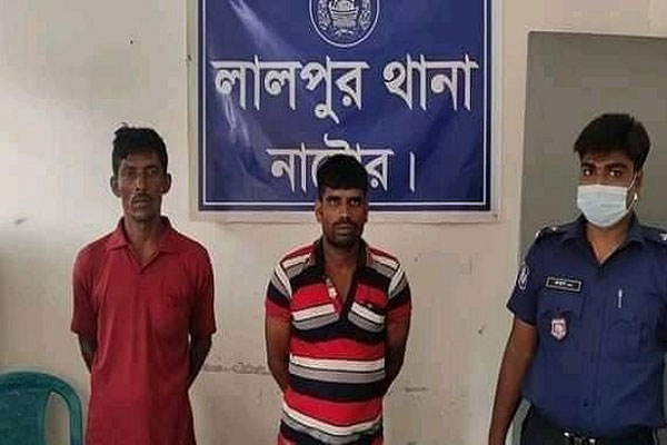নাটোরে চুরির অভিযোগে আটক ২