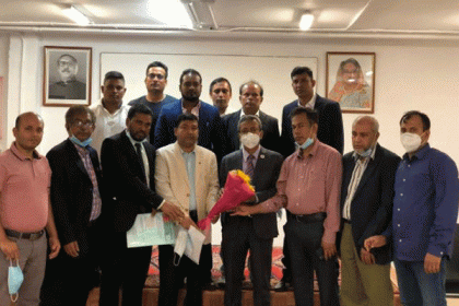 রাষ্ট্রদূতের সাথে স্পেন আওয়ামী লীগের নেতৃবৃন্দের সাক্ষাৎ