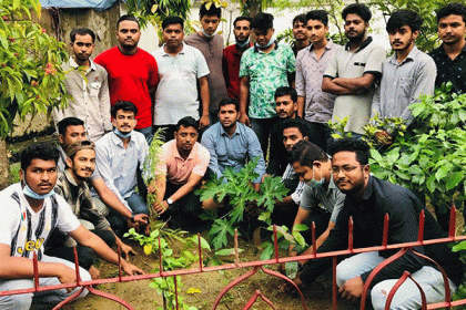 চট্টগ্রামে চান্দগাঁও ছাত্রলীগের বৃক্ষরোপণ কর্মসূচি