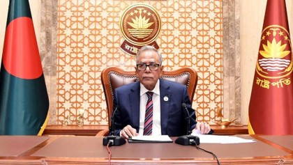স্বাধীন ফিলিস্তিন রাষ্ট্র গঠনে অঙ্গীকার পুনর্ব্যক্ত রাষ্ট্রপতির

