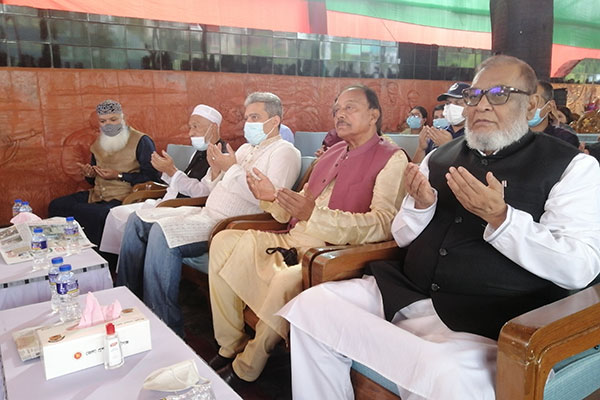 মুন্সীগঞ্জে বঙ্গবন্ধুর ম্যুরাল উদ্বোধন